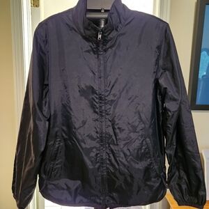 GAP Jacket sz M. Men's Black Water Resistant Mesh Lining Coat